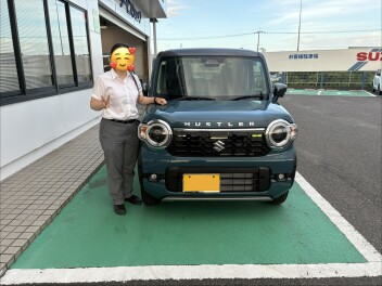 ハスラー　納車させて頂きました！